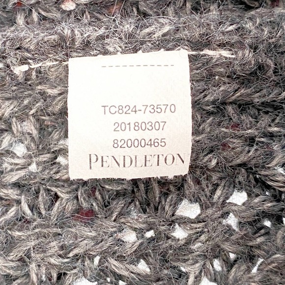 Pendleton Long Chunky Knit Emery Cardigan XL - Picture 5 of 6